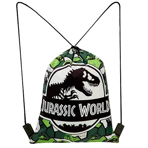 Limited-time offer: Jurassic World Drawstring Bag, Boys String Bag For School, Gym, Travel, Swimming, Kids Dinosaur Gifts from 11.49 £ to 10.51 £ (save 9%)