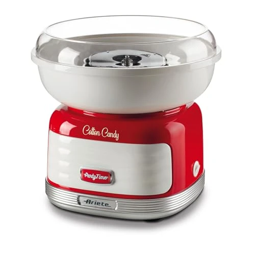 Ariete 2973 Máquina para hacer azúcar Party Time, 500 W, Rojo