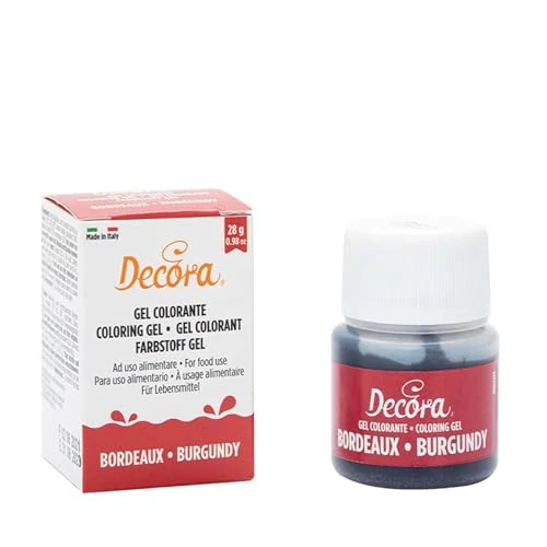 Offre limitee: Decora 9600824 Gel Colorant Decora Bordeaux 28 G de 3.50 EUR a 3.50 EUR (economie 0%)