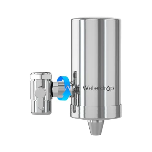 Offerta a tempo: Waterdrop FC-06 Rubinetto Filtrante in Acciaio Inox, Certificato NSF 372 - 28% da 49.99 € a 35.99 €