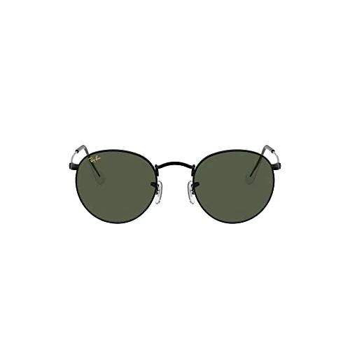 Ray-Ban Rb3447 Round Metal Gafas, Negro, 53 Unisex Adulto