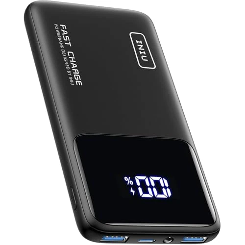 Oferta limitada: INIU Power Bank, 22.5W 10000mAh Bateria Externa Carga Rapida, Bateria Portatil PD3.0 QC4.0 Powerbank USB C Input&Output Compatible con iPhone 16 15 14 13 12 Pro MAX Plus Samsung S22 S21 iPad de 22.49 EUR a 18.99 EUR (ahorro 16%)