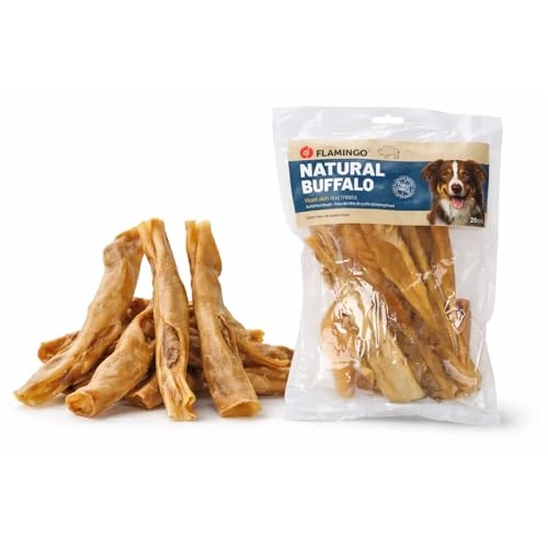 Offre limitée : friandises pour Chien - Snack Naturel - Peau de tête de Buffle 25cm 400g - sans Gluten - sans additifs de 8.49 € à 8.49 € (0.00% de remise)