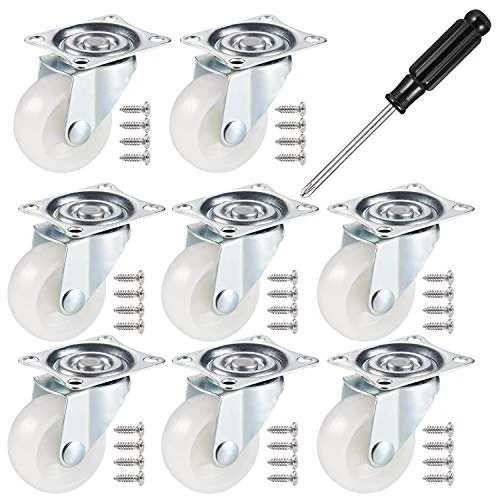 Oferta limitowana: 8 sztuk obrotowych kółek meblowych, kółka obrotowe 38 mm ciche 360° z 54.99 zł na 54.99 zł (oszczędź 0.00%)
