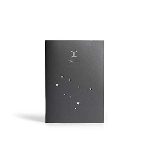 Limitiertes Angebot: PdiPigna - Notizbuch mit Konstellation, Ihr Zeichen Zwillinge von 9.90 EUR auf 9.90 EUR (Spare 0%)