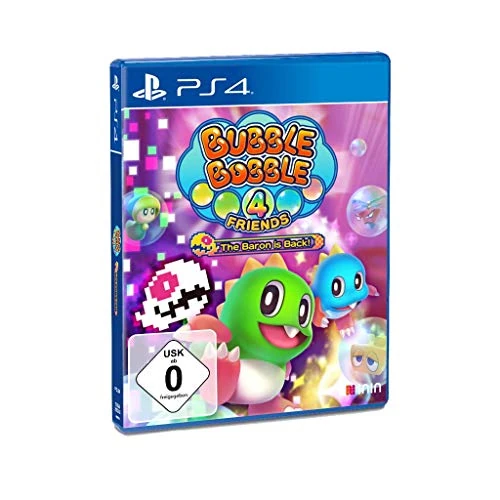 Offerta a tempo: Bubble Bobble 4 Friends: The Baron is Back! (PlayStation PS4) - 67% da 29.99 € a 9.99 €