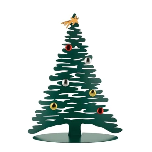 Offerta a tempo: Alessi Bark for Christmas Alberosm Gr, Decorazioni Natalizie, Verde - 41% da 99.00 € a 58.03 €