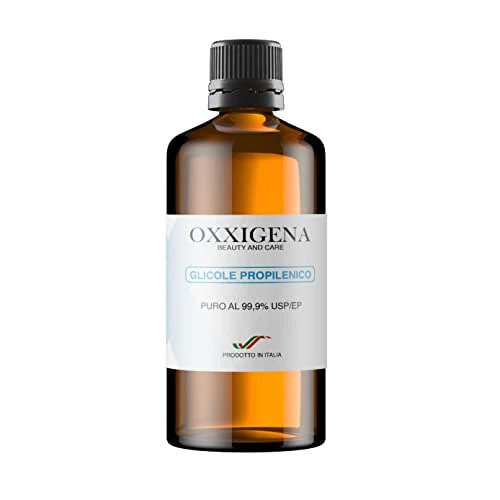 Offerta a tempo: Oxxigena - Glicole Propilenico Liquido Puro al 99,9% da 500 ml, Base Neutra Full PG, Ideale per Idratare la Pelle e Creare Liquidi, Insapore e Inodore, Purezza Farmaceutica Certificata USP/EP - 0.00% da 15.02 € a 15.02 €