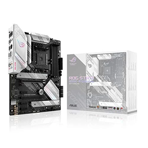 ASUS ROG STRIX B550-A GAMING Scheda madre AMD B550 Ryzen AM4 Gaming ATX con PCIe 4.0, stadi di potenza in team, 2.5Gb Ethernet, dual M.2 con dissipatori, SATA 6 Gbps, USB 3.2 Gen 2