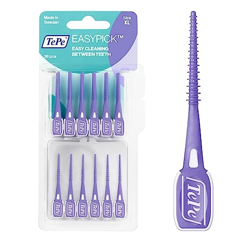 Oferta limitada: Palillos de Dientes TePe EasyPick, Morado, ISO XL, 36 ud. de 6.49 € a 6.49 € (ahorro 0.00%)