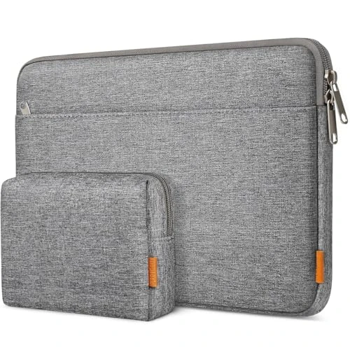 Inateck 15-15.6 Inch Laptop Case Sleeve Compatibel met Chromebook Notebook Ultrabook Matebook 15, met Accessoire Pocket - Laptoptas Hoes