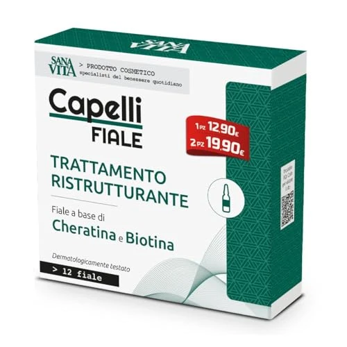 Oferta limitada: Paladin Pharma Sanavita - Fiale Ristrutturanti Capelli, 12 Fiale de 7.51 € a 7.51 € (ahorro 0.00%)