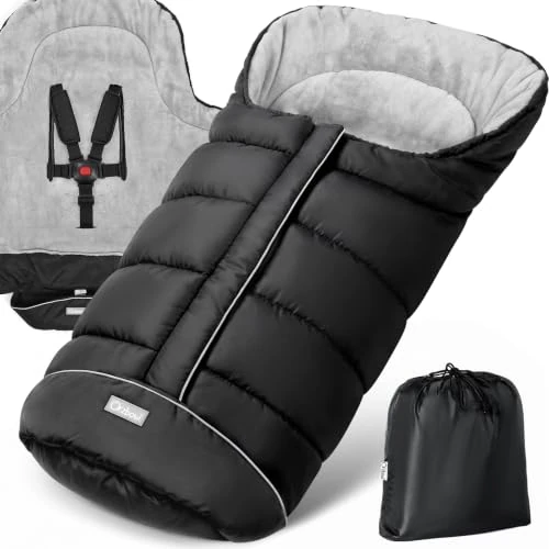 Offre limitée : Orzbow Chanceliere Bebe Poussette, Fermeture Éclair, Noir de 45.99 € à 41.99 € (9% de remise)