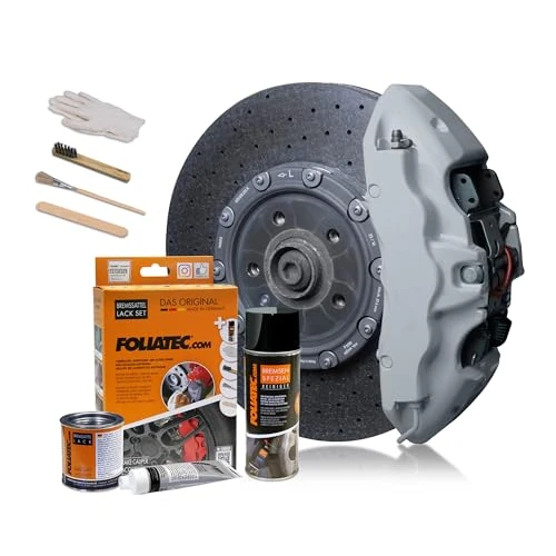 Offerta a tempo: Foliatec Kit di Vernice Pinze Freno - Circuit Grigio Lucido - 3 Componenti - 0.00% da 32.95 € a 32.95 €