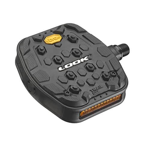 Offre limitée : LOOK Cycle - Pédale de Vélo Trail Grip - Pédale Plate avec Activ Grip - Adhérence Maximale Tout Terrain - Grip en Caoutchouc Innovant - Pédale VTT Très Haute Performance - Noir, 107 x 103 mm de 90.76 € à 52.32 € (42.35% de remise)