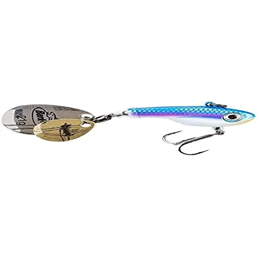 Berkley Pulse Spintail, Jig Lure with Spinner Blade & Berkley Fusion Treble Hook - Long Casting Hard Bait for Perch, Trout, Pike, Unisex, Wagasaki, 5g | 50mm