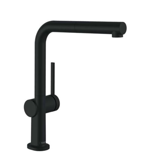 Zeitlich begrenztes Angebot: hansgrohe Küchenarmatur Talis M54 (Wasserhahn Küche mit Schlauchbox, 360° schwenkbar, ausziehbarer Auslauf, hoher Komfort-Auslauf 270mm, Standardanschlüsse) Schwarz von 331.78 € auf 331.78 € (0.00% Rabatt)