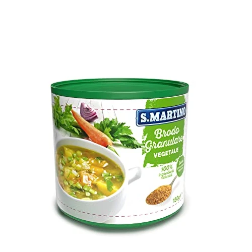 Offerta a tempo: S.Martino S.Martino - Brodo Vegetale Granulare 150G - 150 Gr - 36% da 2.97 € a 1.89 €