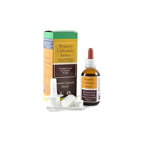 SEB - KOLOIDALNE SREBRNE - 40 PPM - Urządzenie medyczne - ORYGINALNY - czysty, bezpieczny, certyfikat (50 ml | Spray do nosa, skóra i gardło + zakraplacze)