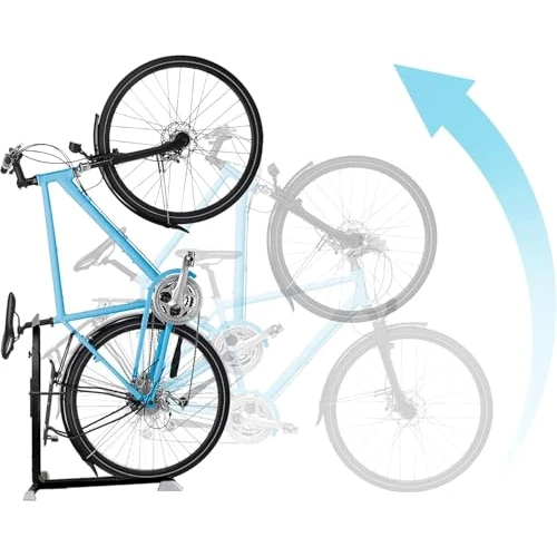 Limitiertes Angebot: Bike Nook PRO – vertikaler Fahrradständer für den Innenbereich, freistehender Fahrradhalter mit verstellbarer Höhe, platzsparend mit Hinterradaufnahme von 58.80 EUR auf 58.80 EUR (Spare 0%)
