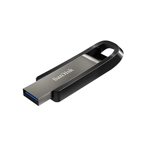 Offre limitée : SanDisk Extreme Go 256 Go Flash Drive, Clé USB 3.2, des vitesses allant jusqu'à 395 Mo/s, 180 Mo/s en écriture, RescuePRO Deluxe, Protection par mot de passe, boîtier en métal haut de gamme de 48.06 EUR à 48.06 EUR (remise 0%)