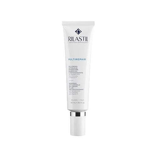 Offerta a tempo: Rilastil Multirepair Gel Crema Antirughe Riparatrice, Riempitiva e Antiossidante, 40 ml - 35% da 35.90 € a 23.30 €