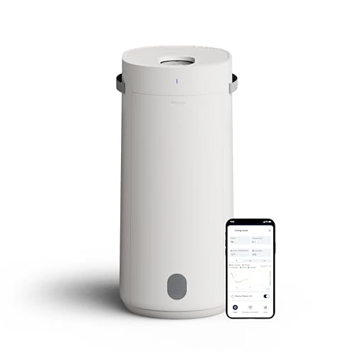 Offerta a tempo: BLUEAIR 2in1 Purifica + Umidifica Purificatore e umidificatore d'aria con tecnologia HEPASilent e InvisibleMist a 360, Top Pour copre 79m2 in 30 minuti Aria perfettamente bilanciata, un solo prodotto - 35% da 449.00 € a 293.99 €