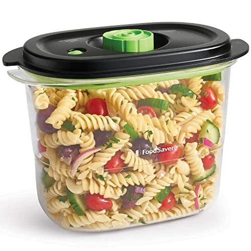 Offerta a tempo: FoodSaver Contenitore Salva Freschezza per Sottovuoto da 1.8 Litri, con Funzione Marinatura, BPA Free, Indicatore del Vuoto, Trasparente - 54% da 21.49 € a 9.99 €