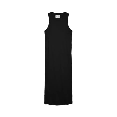 Offre limitée : Vero Moda Femme Robe Vmlavender Sl Calf Dress Vma Noos, Noir., L de 24.99 € à 21.99 € (12% de remise)