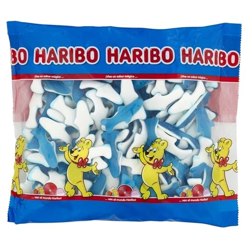 Offerta a tempo: Haribo Delfini Azzurri, Caramelle Gommose A Forma Di Delfino, Gusto Frutta, Ideali Per Feste E Dolci Momenti Di Relax - 1kg - 0.00% da 12.80 € a 12.80 €