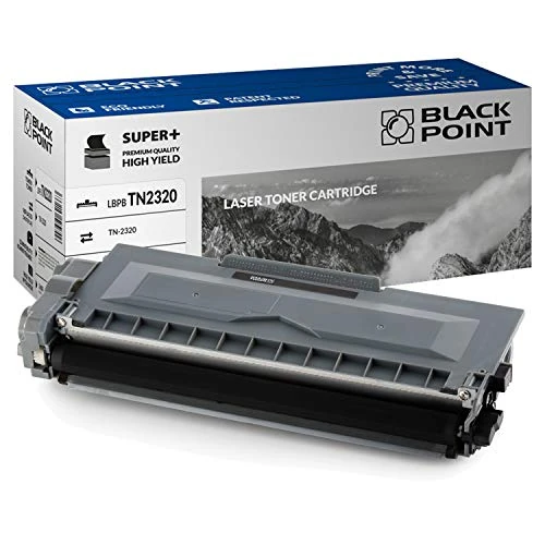 Black Point Toner Cartridge voor TN-2320 - Zwart - voor Brother DCP: L2500D L2560DW L2520DW L2540DN Brother HL: L2340DW L2360DN L2300D L2365DW MFC: L2700DN L2700DW L2740DW L2720DW - met TÜV