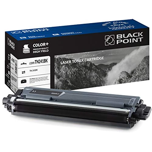 BLACK POINT Cartuccia Toner per TN241BK TN242BK TN241 TN242 - Nero - per Brother MFC-9342CDW MFC-9332CDW MFC-9332CDW MFC-9140CDN MFC-9142CDN HL-3140CW 3142CDW 3152CDW 3172CDW DCP-9017CDW 9022CDW