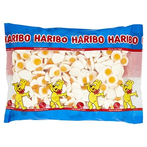 Haribo Eggs in the pot, gummy candy, fruit taste, perfect for parties and sweet moments of relaxation - 1.5 kg