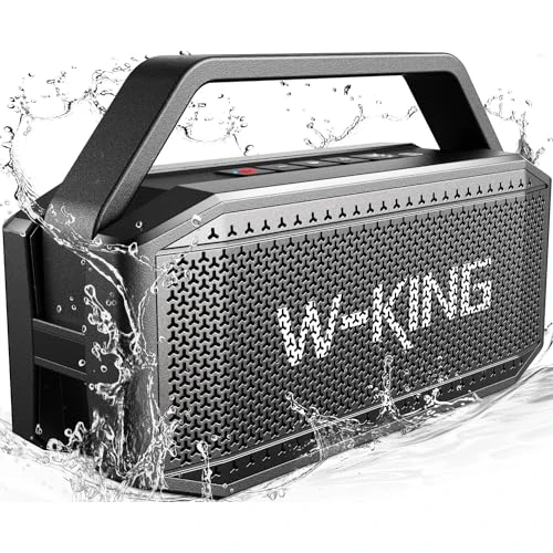 Offerta a tempo: Cassa Bluetooth Potente, W-KING (100W MAX) — 16% da 104,99 € a 88,29 €