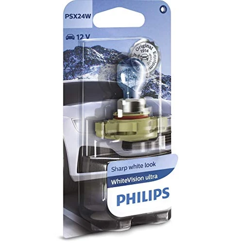 Offre limitée : Philips WhiteVision ultra PSX24W lampe de signalisation, blister de 1 Blanc de 53.94 € à 53.94 € (0.00% de remise)