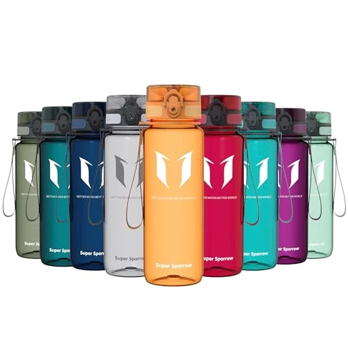 Oferta limitada: Super Sparrow Botella de Agua Deportiva - 750ml - Sin BPA (Mate- Amarillo Claro) de 17.59 EUR a 14.95 EUR (ahorro 15%)