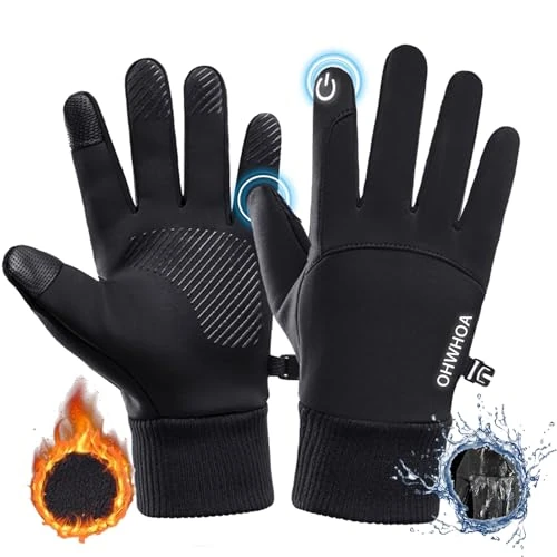 Limited offer: Touch Screen Gloves Anti-Slip Running Cycling Gloves Sports Gloves Winter Gloves for Men Women from 14.99 EUR to 11.37 EUR (save 24%)