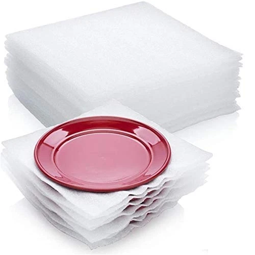 Offerta a tempo: IMBALLAGGI 2000 - Fogli in Poliuretano Espanso Schiuma 50 Pz, 30x30x0.2 cm - Foglio in Schiuma Poliuretanica per Imballaggio per Spedizioni e Trasloco Oggetti Fragili, Vetro, Bicchieri, Tazze, Piatti - 0.00% da 11.24 € a 11.24 €