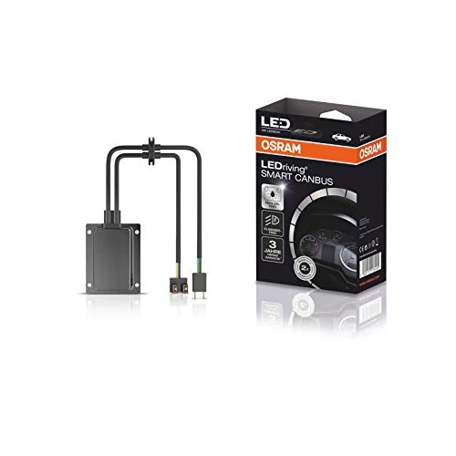 Offerta a tempo: OSRAM LEDriving SMART CANBUS, LEDSC01, bypassa il sistema di rilevamento guasti lampada per lampade retrofit come Night Breaker H7-LED - 7% da 43.05 € a 39.98 €