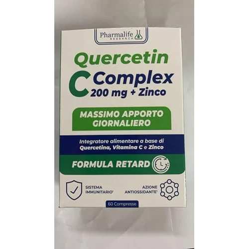 Offerta a tempo: Quercitin C + zinco complex 60 compresse - 19% da 12.84 € a 10.37 €