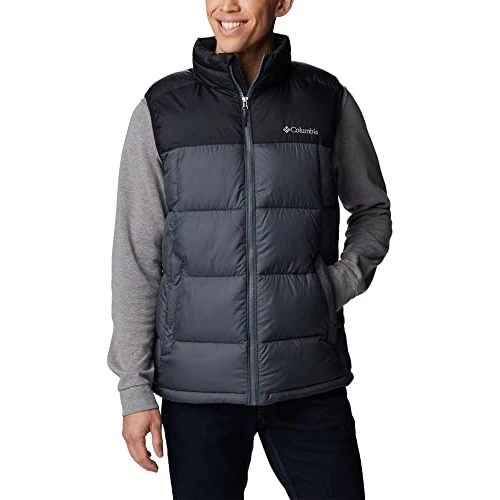 Oferta limitada: Columbia Pike Lake Vest, Chaleco Acolchado para Hombre, Black/Graphite, Talla M de 71.99 EUR a 71.99 EUR (ahorro 0%)