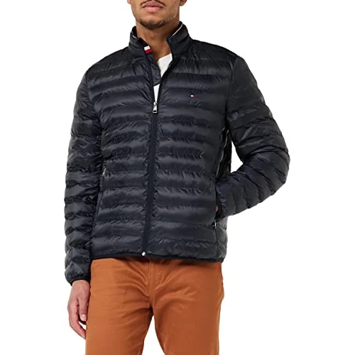 Offerta a tempo: Tommy Hilfiger Packable Recycled Jacket Mw0mw18763, Giacche in tessuto Uomo, Blu (Desert Sky), XXL - 40% da 199.90 € a 120.57 €