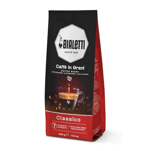 Oferta limitada: Bialetti Esperto Grani, Café en Grano, Sabor Clásico, 500 gr de 15.25 € a 15.25 € (ahorro 0.00%)