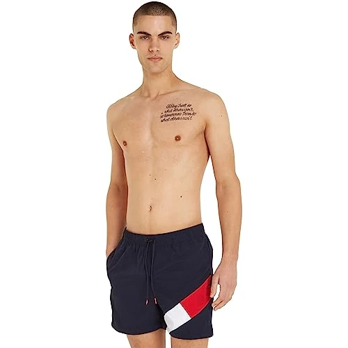 Offre limitée : Tommy Jeans Short de Bain Logo brodé de 43.96 EUR à 43.96 EUR (remise 0%)