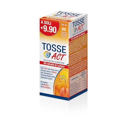 Linea ACT Tosse Act Integratore per il Benessere di Gola e Voce, 150ml