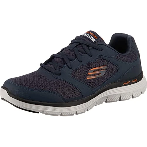 Skechers Flex Advantage 4.0, Sneakers Uomo, Blu Navy, 43 EU