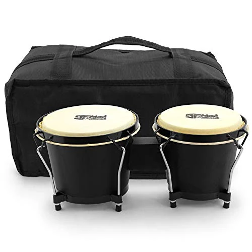 Limited offer: Tiger Bongo Drums, Black (MA-BON01) from 52.99 EUR to 45.04 EUR (save 15%)