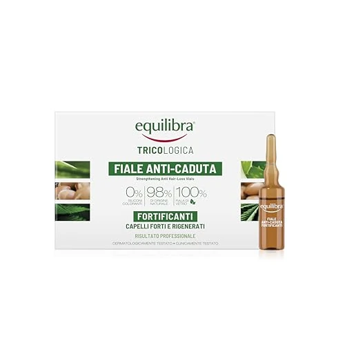 Limitiertes Angebot: equilibra Haare, stärkende Ampullen gegen Haarausfall, zur Vorbeugung und Verlangsamung des Haarausfalls, auf Basis von Aloe Vera und Arganöl, 10 Ampullen à 8 ml von 17.99 EUR auf 17.99 EUR (Spare 0%)