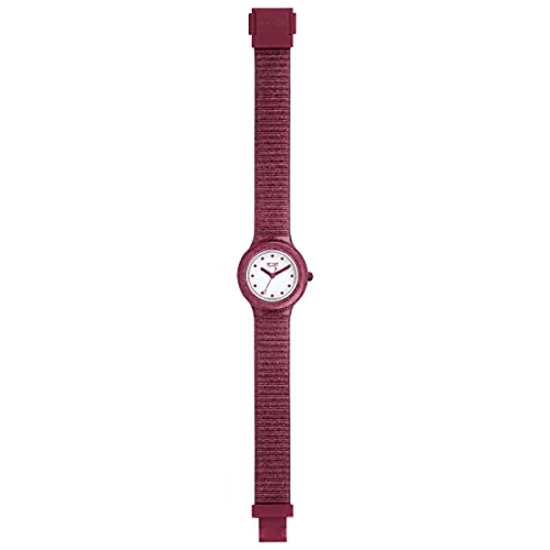 Zeitlich begrenztes Angebot: Hip Hop Sparkling Mania Damen Armbanduhr Silikon Bordeaux, Durchmesser: 32 mm, Wasserdichtigkeit: 5 bar, HWU1022 von 27.45 € auf 27.45 € (0.00% Rabatt)