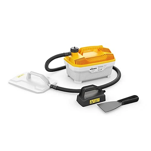 Offerta a tempo: WAGNER unità staccaparati a vapore SteamForce Plus, contenitore 4 l, tempo di vapore max. 70 min, tubo flessibile 3,7 m, piastra e spatola per vapore aggiuntiva, 2.000 W, 230 V - 31% da 62.95 € a 43.67 €